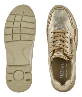 Green Comfort Damesko med snøre Guld 225072Q34