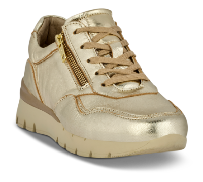 Green Comfort Damesko med snøre Guld 225072Q34
