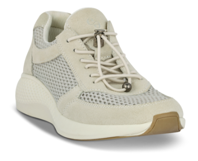 Green Comfort Damesko med snøre Hvid 225076Q49