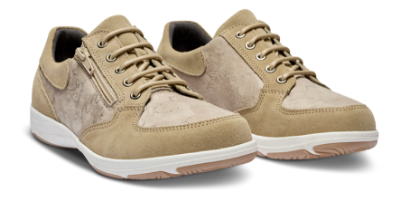 New Feet Damesko med snøre Beige 212-33-1035