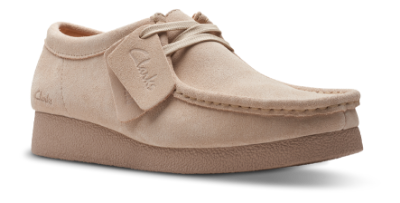 Clarks Wallabee EVO D Sko Beige Skoringen
