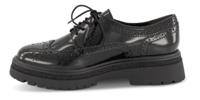 Tamaris Plateau Sko Svart 1-23619-45