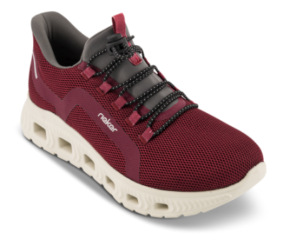 Rieker Ready2GO Sneaker Bordeaux M6066-30