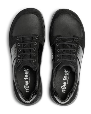 New Feet Sko Sort 252-20-210