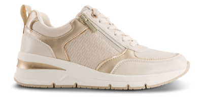 Tamaris Damesko med snøre Beige 1-23721-42