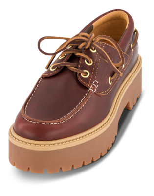 Timberland Stone Street Plateau Boat Shoe Brun TB0A2QDMD571