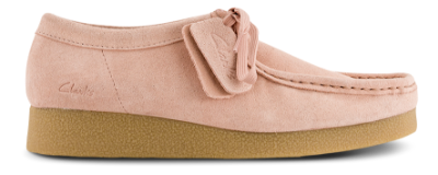 Clarks Wallabee EVO D Sko Rosa CL26186342