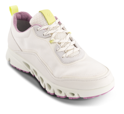 ECCO Damesko med snøre Hvid 88028361097  MULTI-VEN