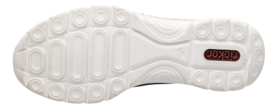 Rieker Damesko med snøre Blå N4263-14