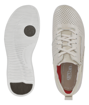 Green Comfort Damesko med snøre Beige 225051Q41