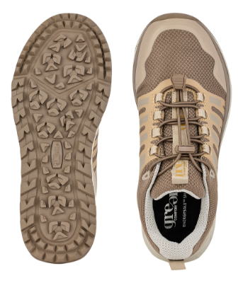 Green Comfort Track N' Trail Tex Sneaker Sand 231005Q62