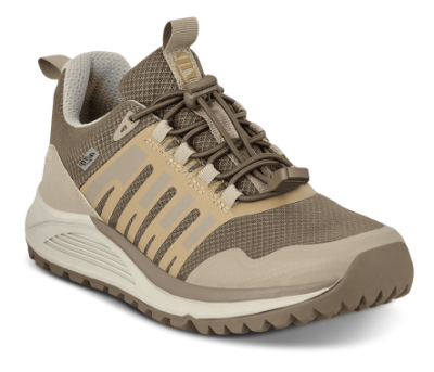 Green Comfort Track N' Trail Tex Sneaker Sand 231005Q62