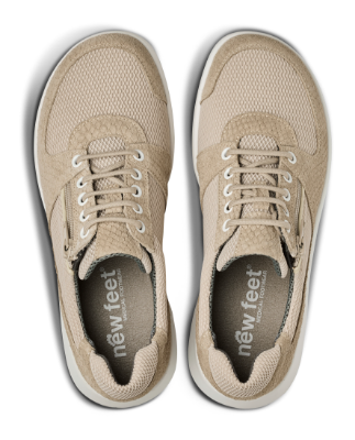 New Feet Tex Sko Sand 241-19-835