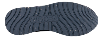 Woden Damesko med snøre Blå WL207