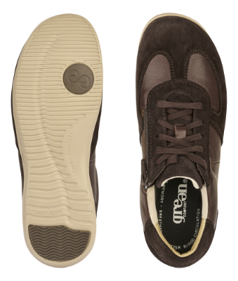Green Comfort Leaf Luna Sneaker Brun 225093Q49