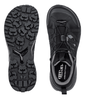 Green Comfort Trysil Thelma Tex Sneaker Sort 231011Q81