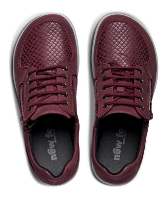 New Feet Tex Sneaker Bordeaux 212-33-1023