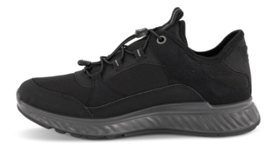 ECCO Damesko med snøre Svart 83533300001  EXOSTRIDE