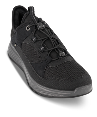 ECCO Damesko med snøre Svart 83533300001  EXOSTRIDE