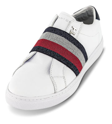Tommy Hilfiger damesneaker hvit FW0FW04597