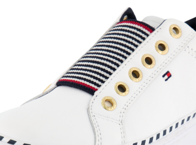 Tommy Hilfiger damesneaker hvit FW0FW04783