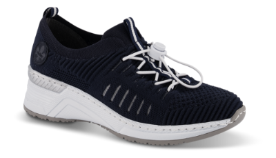 Rieker damesneaker marineblå N4360-14