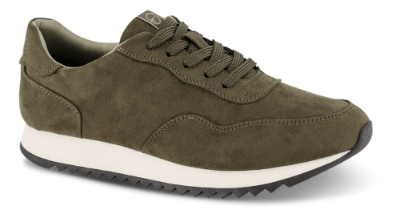 Tamaris Damesko med snøre Grøn 1-1-23606-25