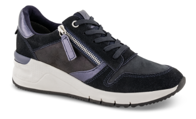 Tamaris Damesko med snøre Blå 1-1-23702-25