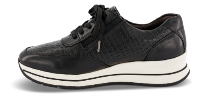 Tamaris Damesko med snøre Sort 1-1-23740-25