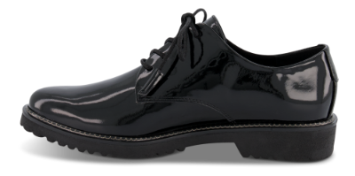 Marco Tozzi Damesko med snøre Sort 2-2-23712-35