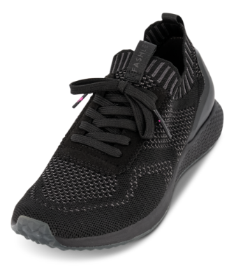 Tamaris Damesko med snøre Sort 1-1-23714-25