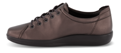 ECCO Damesko med snøre Brun 20650352196  SOFT 2.0