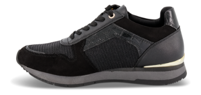 Tamaris Damesko med snøre Sort 1-1-23603-25