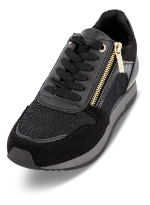 Tamaris Damesko med snøre Sort 1-1-23603-25