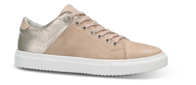 B&CO damesneaker støvet rosa