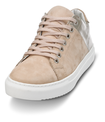 B&CO damesneaker støvet rosa