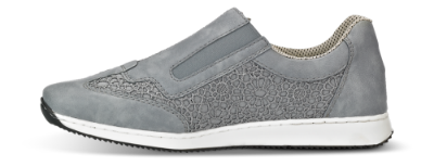 Rieker Damesneaker lysblå 56051-12