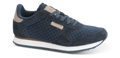 Woden damesneaker blå WL028-010