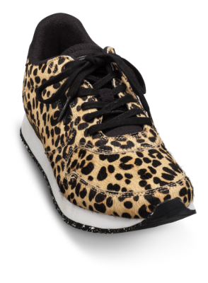 løst trimme leje Woden damesneaker leopard WL903-327 | Skoringen