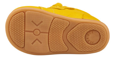 Skofus babystøvle gul