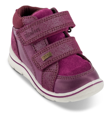 Skofus babystøvle bordeaux m. glitter 3210510172