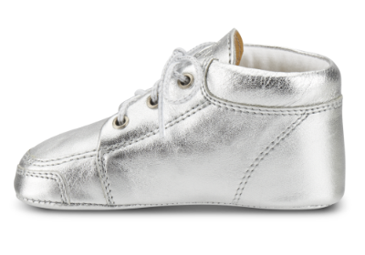 Skofus Babystøvle Sølv