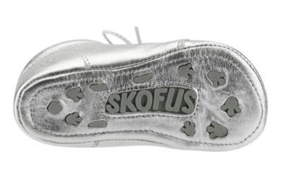 Skofus Babystøvle Sølv