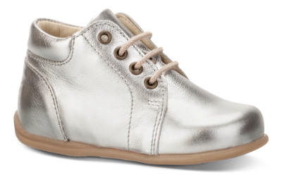 Skofus babystøvle sølv