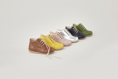 Skofus babystøvle sølv