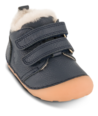 Bisgaard Barefoot Carter Lamb Vinterstøvle Blå 24113