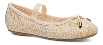 Skofus barneballerina beige