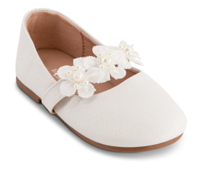 mia maja Barneballerina Hvid 3416100190
