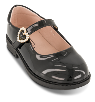 mia maja Mary Jane Børneballerina Sort 3416500210