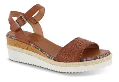 B&CO damesandal brun